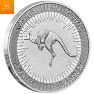 Australian Kangaroo 2023 1oz Platinum Bullion Mynt i kapsel