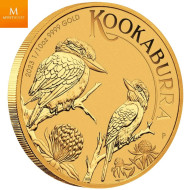 Australia 2023 KOOKABURRA 1/10 OZ  GULL KVALITET BU I KAPSEL