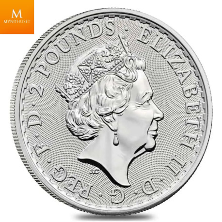 MONSTERBOX 500 OZ Storbritannia 2023 Sølv Britannia 500 x 1 oz Monster Box (500 oz)