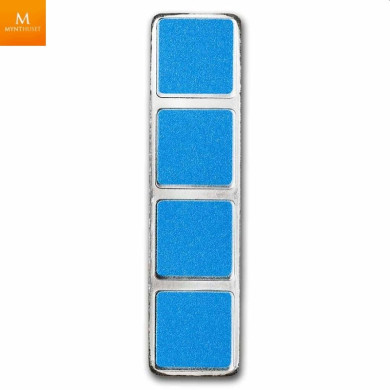 Niue 1 oz sølv TETRIS 2023 Tetrimino Shapes 7 Mynter sett i kvalitet BU