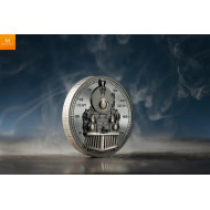 Cook Islands 2023 TRAIN Steam Dream 2 Oz SØLV $10