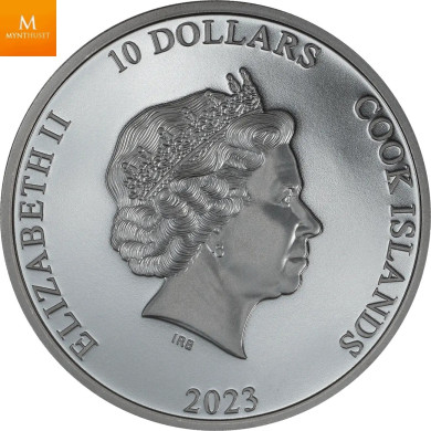 Cook Islands 2023 TRAIN Steam Dream 2 Oz SØLV $10