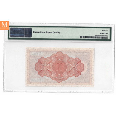 10 kroner 1948 I.0541940 kvalitet 0, PMG MS66 EPQ 10 kroner 1948 I.0541940 kvalitet 0, PMG MS66 EPQ