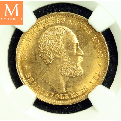 20 kroner 1902 kvalitet 0/01, NGC MS64