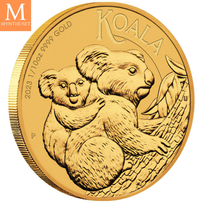Australia 2023 1/10 oz Gull Koala BU M/Kapsel