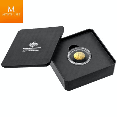 Australia 2022 KANGAROO 1/10 OZ  KVALITET PROOF I SKRIN OPPLAG KUN 500