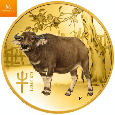 Australia 2022 1/10 oz Gull Lunar S3 «Year of the Tiger» Proof M/Etui & COA Australia 2022 1/10 oz Gull Lunar S3 «Year of the Tiger» Proof M/Etui & COA