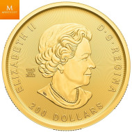 POPULÆRT VALG!Canada 2023 1 oz Gull .99999 Klondike Passage for Gold BU i Forseglet Garantikort