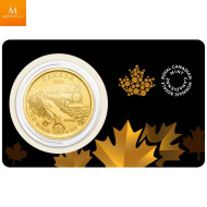 POPULÆRT VALG!Canada 2023 1 oz Gull .99999 Klondike Passage for Gold BU i Forseglet Garantikort