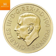 Populær! TUBE Storbritannia 2023 10 STK 1 oz Gull Myths and Legends Merlin i original tube