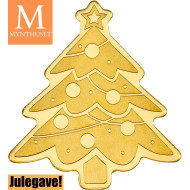 Palau 0,5 gram Gull 1 dollar Christmas Tree i kapsel med bevis