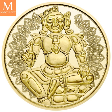 NYDELIG! Austria 2023 GOLD OF INDIA Magic of GULL 1/2 Oz 100 Euro NYDELIG! Austria 2023 GOLD OF INDIA Magic of GULL 1/2 Oz 100 Euro