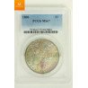USA Morgan Dollar 1896 kvalitet 0, PCGS MS67 Sjeldent høy kvalitet