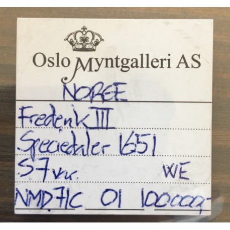 1 Specidaler 1651 kvalitet 01 , NGC AU58