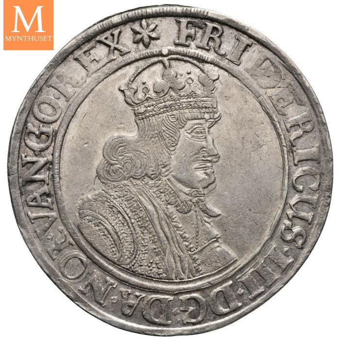 Speciedaler 1651 kvalitet 0, god historikk Ex Zink