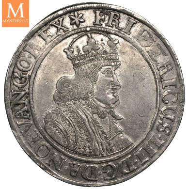 Speciedaler 1651 kvalitet 0, god historikk Ex Zink