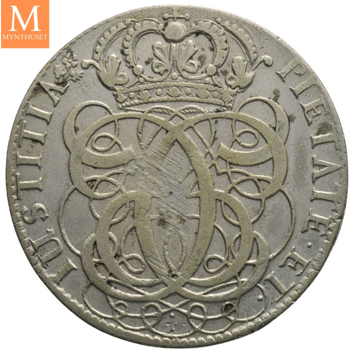 4 mark 1692 Christian V Kvalitet 1/1+