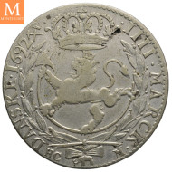 1 mark 1654 Frederik III Kvalitet 1/1+