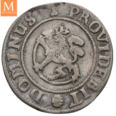 1 mark 1654 Frederik III Kvalitet 1/1+