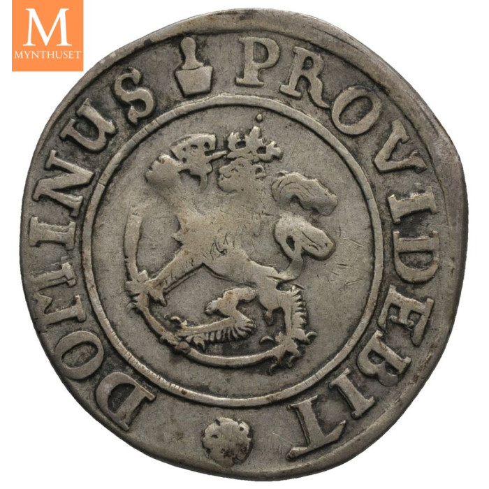 1 mark 1652 Frederik III Kvalitet 1/1+