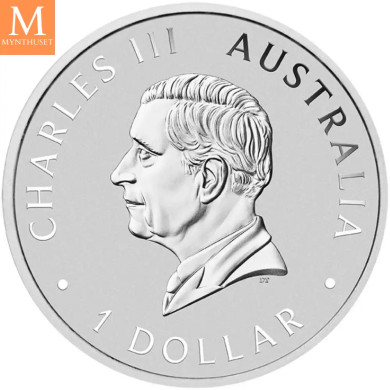 NYHET PÅ LAGER! Australia 2024 KOOKABURRA 1 OZ kvalitet BU i kapsel