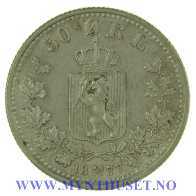 50 øre 1877 kvalitet 01 