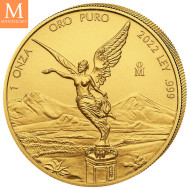 NYHET! Mexico 2022 LIBERTAD GULL 5 MYNTER 1,9 Oz KVALITET BU
