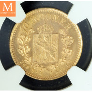 10 kroner 1902 kvalitet pen 01 NGC MS62
