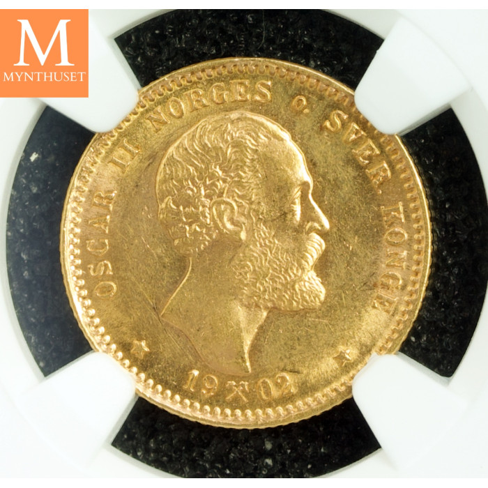 10 kroner 1902 kvalitet pen 01 NGC MS62