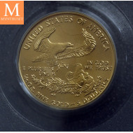 USA 1/10 GULL oz 1999 Gold Eagle WTC GROUND ZERO PCGS MS69