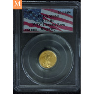 NYHET PÅ LAGER! 2024 USA 1/10 oz Gull Eagle BU M/kapsel