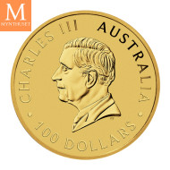 NYHET på lager! 2024 Australian 1 oz Kangaroo Gull mynt i kvalitet UNC i kapsel