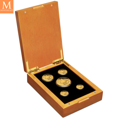 Australia 2019 GULL KANGAROO SETT 5 MYNTER 1,9 OZ GULL