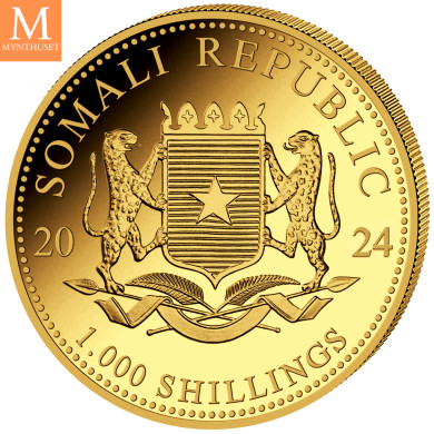 Somalia 2024 ELEPHANT PRESTIGE SET 4 GULLMYNTER 1,85 OZ  AFRICAN WILDLIFE Somalia 2024 ELEPHANT PRESTIGE SET 4 GULLMYNTER 1,85 OZ  AFRICAN WILDLIFE