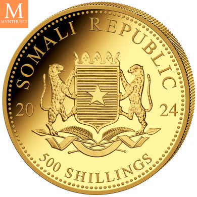 Somalia 2024 ELEPHANT PRESTIGE SET 4 GULLMYNTER 1,85 OZ  AFRICAN WILDLIFE Somalia 2024 ELEPHANT PRESTIGE SET 4 GULLMYNTER 1,85 OZ  AFRICAN WILDLIFE