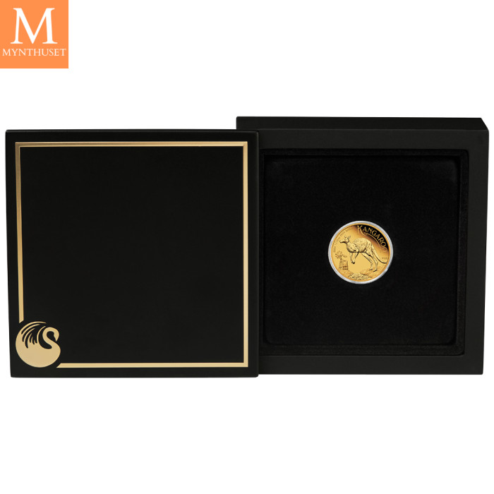 Australia 2024 KANGAROO 1/10 OZ  KVALITET PROOF I SKRIN OPPLAG KUN 500