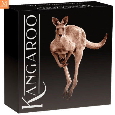Australia 2024 KANGAROO 1/10 OZ  KVALITET PROOF I SKRIN OPPLAG KUN 500 Australia 2024 KANGAROO 1/10 OZ  KVALITET PROOF I SKRIN OPPLAG KUN 500