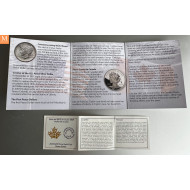 Canada 2024 200 dollar Peace Dollar 1.066 Troy Ounces Gull Kvalitet proof