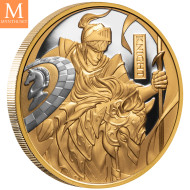 Gibraltar 2023 WAR ELEPHANT 1 OZ GULL OPPLAG 100 stk