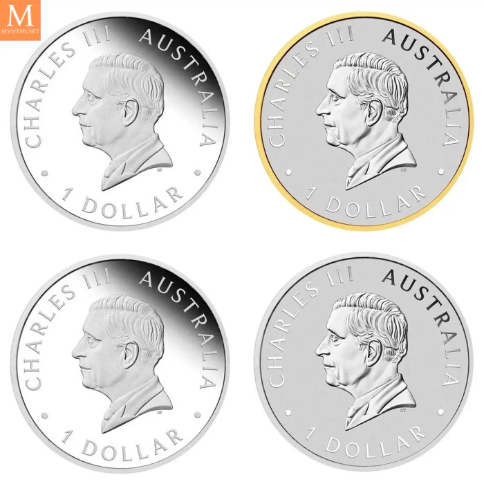 Australia 2024 THE PERTH MINT SETT 125TH ANNIVERSARY 4 MYNTER