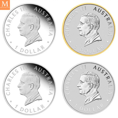 Australia 2024 THE PERTH MINT SETT 125TH ANNIVERSARY 4 MYNTER