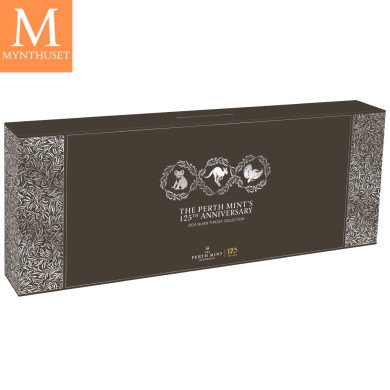 Australia 2024 THE PERTH MINT SETT 125TH ANNIVERSARY 4 MYNTER