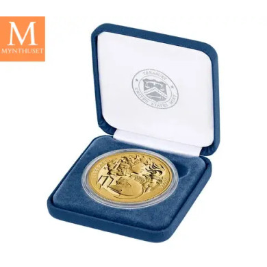 NYHET! 2024 USA 100 dollar Liberty and Britannia kvalitet proof high relief med boks og coa