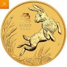 Australia 2023 2 oz Gull Lunar S3 Year of the Rabbit BU M/Kapsel