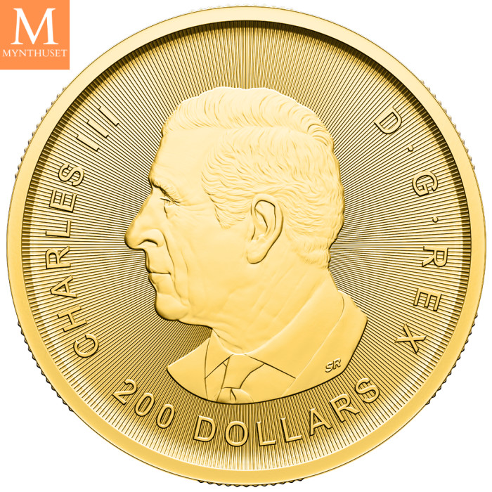 NYHET!Canada 2024 1 oz Gull .99999 Klondike Passage for Gold BU i Forseglet Garantikort