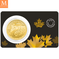 NYHET!Canada 2024 1 oz Gull .99999 Klondike Passage for Gold BU i Forseglet Garantikort