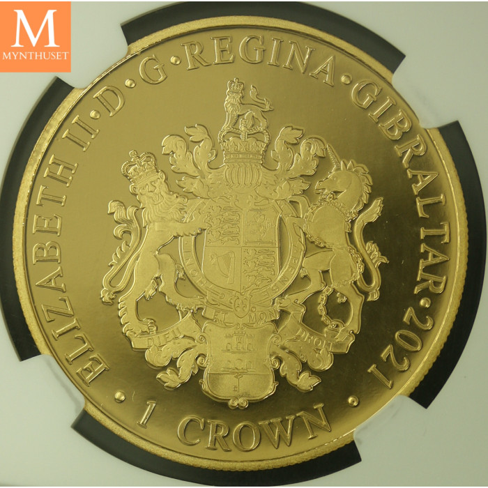 2021 Elvis Prestley 1 Crown 1 oz gull NGC PF69 UCAM