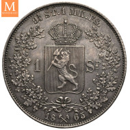 Speciedaler 1865 CARL XV kvalitet 01