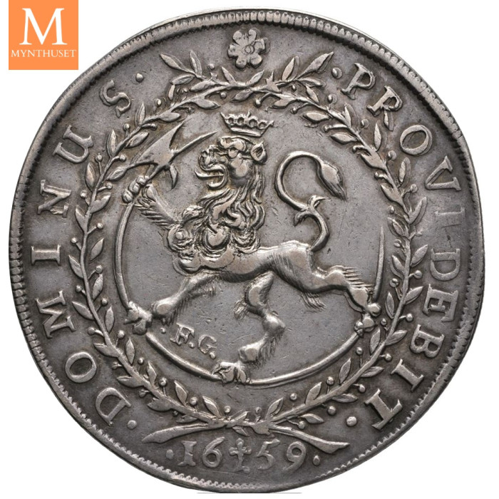 Speciedaler 1659 Frederik III Kv 1+
