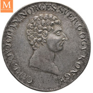 Speciedaler 1821 Carl XIV Johan kvalitet 01